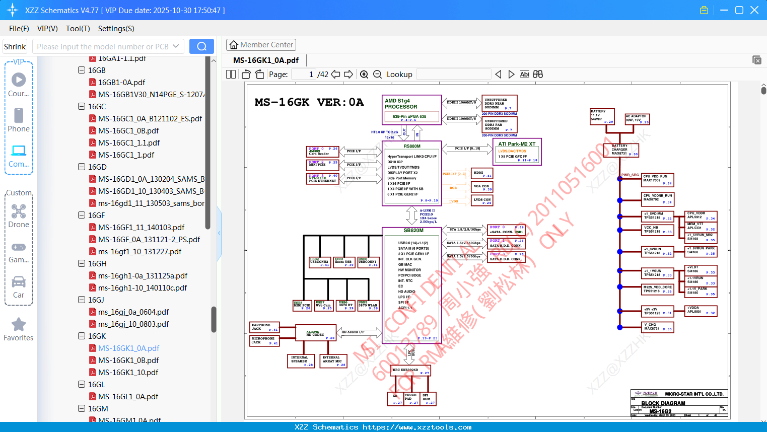 Laptop MSI MS-16GK1_0A